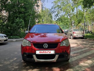2008 Volkswagen Polo Cross IV Рестайлинг, красный, 400000 рублей, вид 2