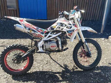 2020 Kayo Basic YX125, белый, 60000 рублей, вид 4