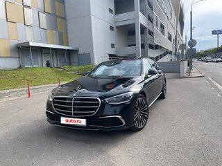 2021 Mercedes-Benz S-Класс 400 d Long 4MATIC VII (W223), зелёный, 7490000 рублей, вид 1