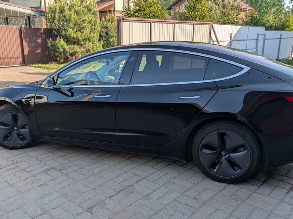 2018 Tesla Model 3 Long Range I, чёрный, 3100000 рублей - вид 5