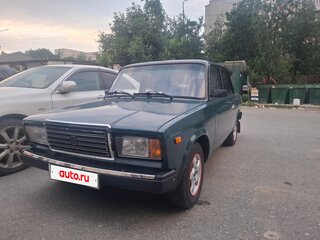 2008 Lada (ВАЗ) 2107, зелёный, 167000 рублей, вид 2