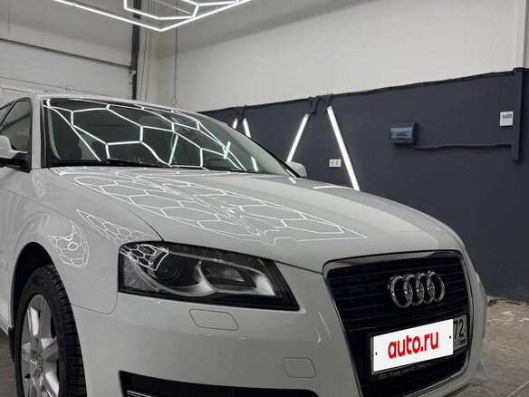 2013 Audi A3 II (8P) Рестайлинг 2, белый, 1250000 рублей - вид 1