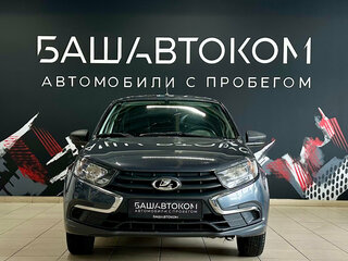2021 Lada (ВАЗ) Granta I Рестайлинг, серый, 610000 рублей, вид 2
