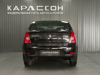 2011 Renault Logan I Рестайлинг, чёрный, 490000 рублей, вид 4