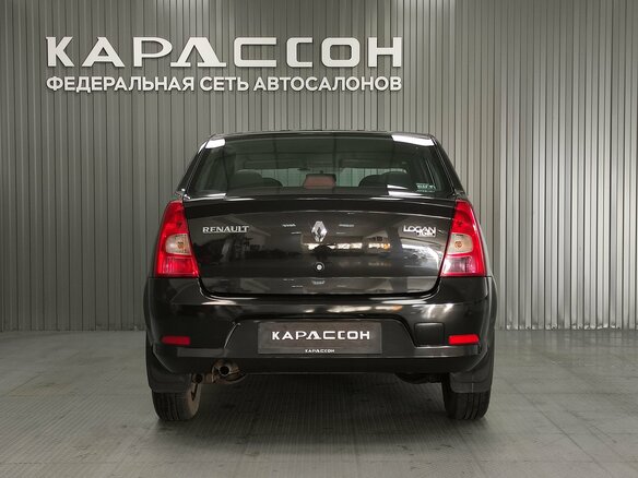 2011 Renault Logan I Рестайлинг, чёрный - вид 3