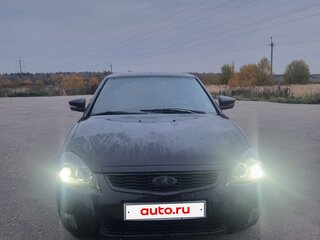 2011 Lada (ВАЗ) Priora I, чёрный, 350000 рублей, вид 1