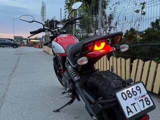 2016 Ducati Scrambler 800, красный, 590000 рублей, вид 4