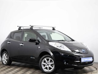 2016 Nissan Leaf 30kWh I (ZE0/AZE0), чёрный, 1369000 рублей, вид 1