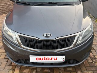 2012 Kia Rio III, серый, 735000 рублей, вид 3