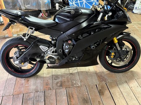 2009 Yamaha YZF-R6, чёрный, 730000 рублей, вид 4