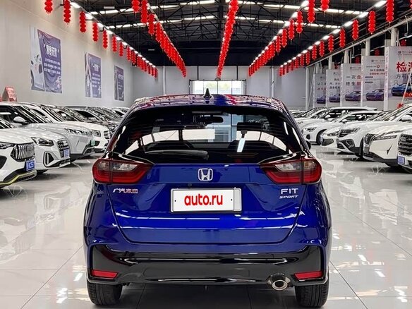 2023 Honda Fit IV Рестайлинг, синий, 1100000 рублей - вид 4