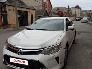 2014 Toyota Camry VII (XV50), белый, 1260000 рублей, вид 1
