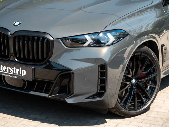 2026 BMW X5 40d IV (G05/G18) Рестайлинг, серый - вид 6