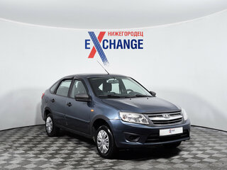 2014 Lada (ВАЗ) Granta I, синий, 293000 рублей, вид 2