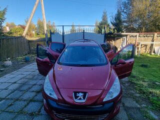 2009 Peugeot 308 I, красный, 369000 рублей, вид 2