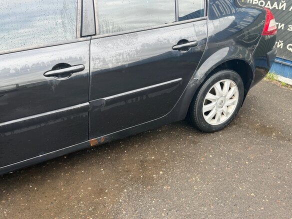 2006 Renault Megane II Рестайлинг, чёрный, 240000 рублей - вид 5