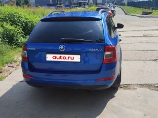 2015 Skoda Octavia III (A7), синий, 1400000 рублей, вид 4