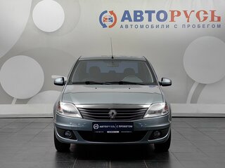 2012 Renault Logan I Рестайлинг, синий, 655000 рублей, вид 3
