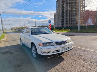 2000 Toyota Mark II VIII (X100), белый, 595000 рублей, вид 3