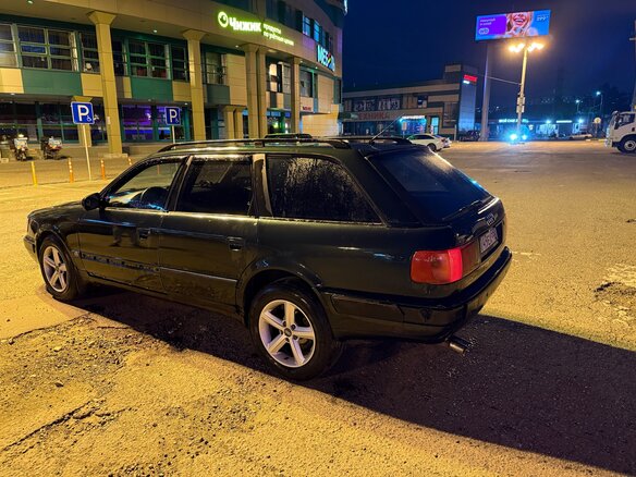 1993 Audi 100 IV (C4), зелёный, 290000 рублей - вид 7