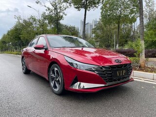 2022 Hyundai Elantra VII (CN7), красный, 1332000 рублей, вид 3