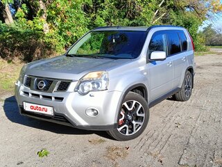 2012 Nissan X-Trail II Рестайлинг, серебристый, 1396000 рублей, вид 1