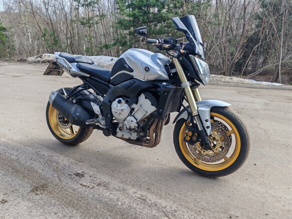 2006 Yamaha FZ1, серебристый, 430000 рублей - вид 10