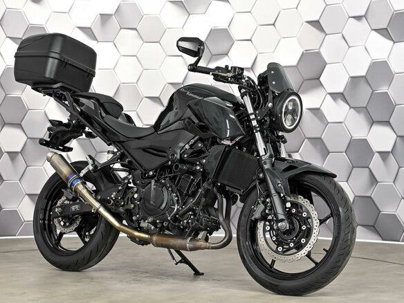 2021 Kawasaki Z 400, чёрный, 575000 рублей