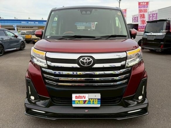 2022 Toyota Roomy I Рестайлинг, пурпурный - вид 1