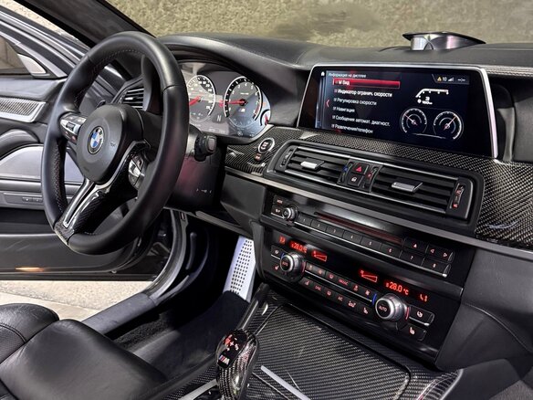 2013 BMW M5 V (F10) Рестайлинг, чёрный - вид 7