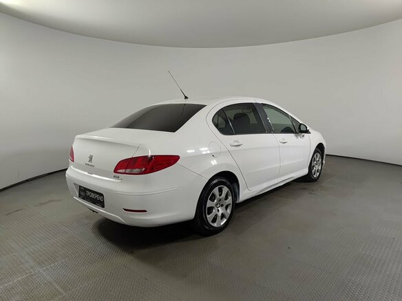 2012 Peugeot 408 I, белый, 329850 рублей - вид 4