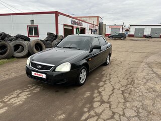 2017 Lada (ВАЗ) Priora I Рестайлинг, чёрный, 530000 рублей, вид 1