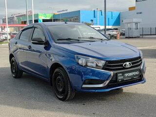 2021 Lada (ВАЗ) Vesta I, синий, 850000 рублей, вид 3