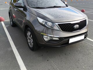 2014 Kia Sportage III Рестайлинг, серебристый, 1250000 рублей, вид 3