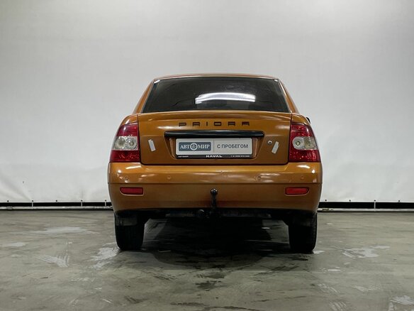 2009 Lada (ВАЗ) Priora I, красный, 125000 рублей - вид 5