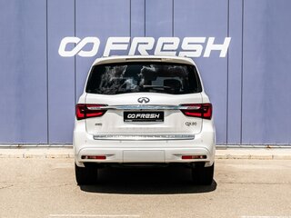 2021 Infiniti QX80 I Рестайлинг 3, белый, 6990000 рублей, вид 4