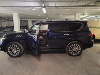 2015 Infiniti QX80 I Рестайлинг, синий, 3200000 рублей, вид 5