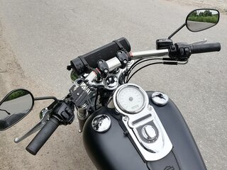 2008 Harley-Davidson Fat Bob, чёрный, 797000 рублей, вид 5
