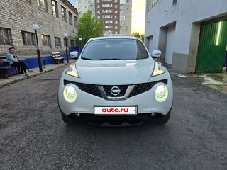 2014 Nissan Juke I Рестайлинг, белый, 1235000 рублей, вид 1