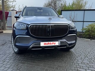 2019 Mercedes-Benz GLS 400 d II (X167), серебристый, 6800000 рублей, вид 2