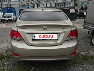 2012 Hyundai Solaris I, бежевый, 810000 рублей, вид 3