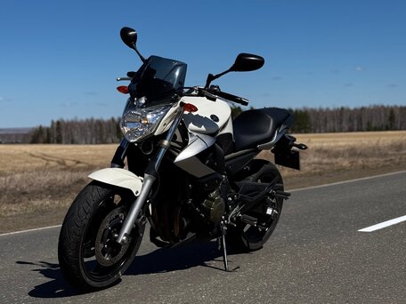 2010 Yamaha XJ6 (FZ6R), белый, 550000 рублей, вид 2