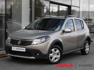 2013 Renault Sandero Stepway I, бежевый, 449000 рублей, вид 1