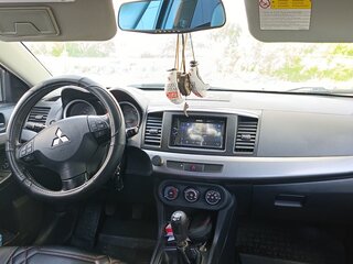 2007 Mitsubishi Lancer X, чёрный, 750000 рублей, вид 5