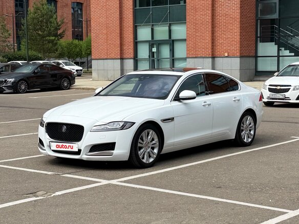 2020 Jaguar XF II, белый - вид 12