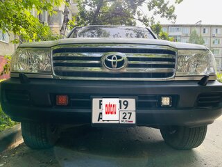1998 Toyota Land Cruiser 100 Series, серебристый, 1400000 рублей, вид 2