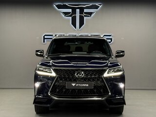2018 Lexus LX 570 III Рестайлинг 2, синий, 10794000 рублей, вид 5