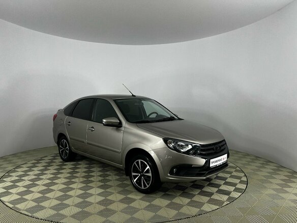 2022 Lada (ВАЗ) Granta I Рестайлинг, серый - вид 2