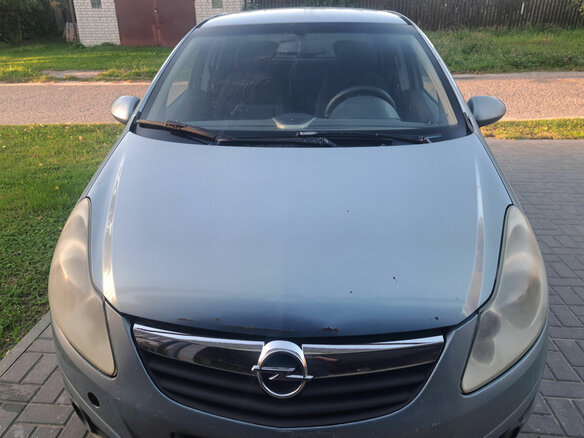 2007 Opel Corsa D, голубой, 249000 рублей - вид 1