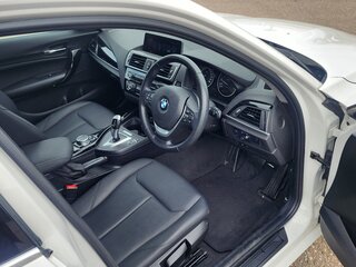 2016 BMW 1 серии 118i II (F20/F21) Рестайлинг, белый, 1650000 рублей, вид 4